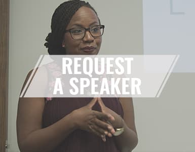 Take Action Request a speaker